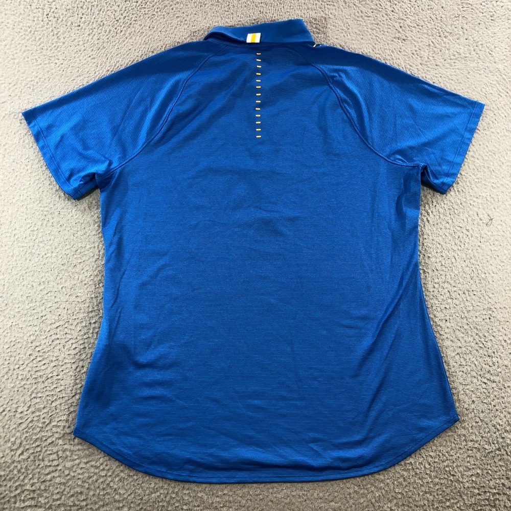 UCLA shirt womens L blue college logo under armour polo shirt - Picture 14 of 16